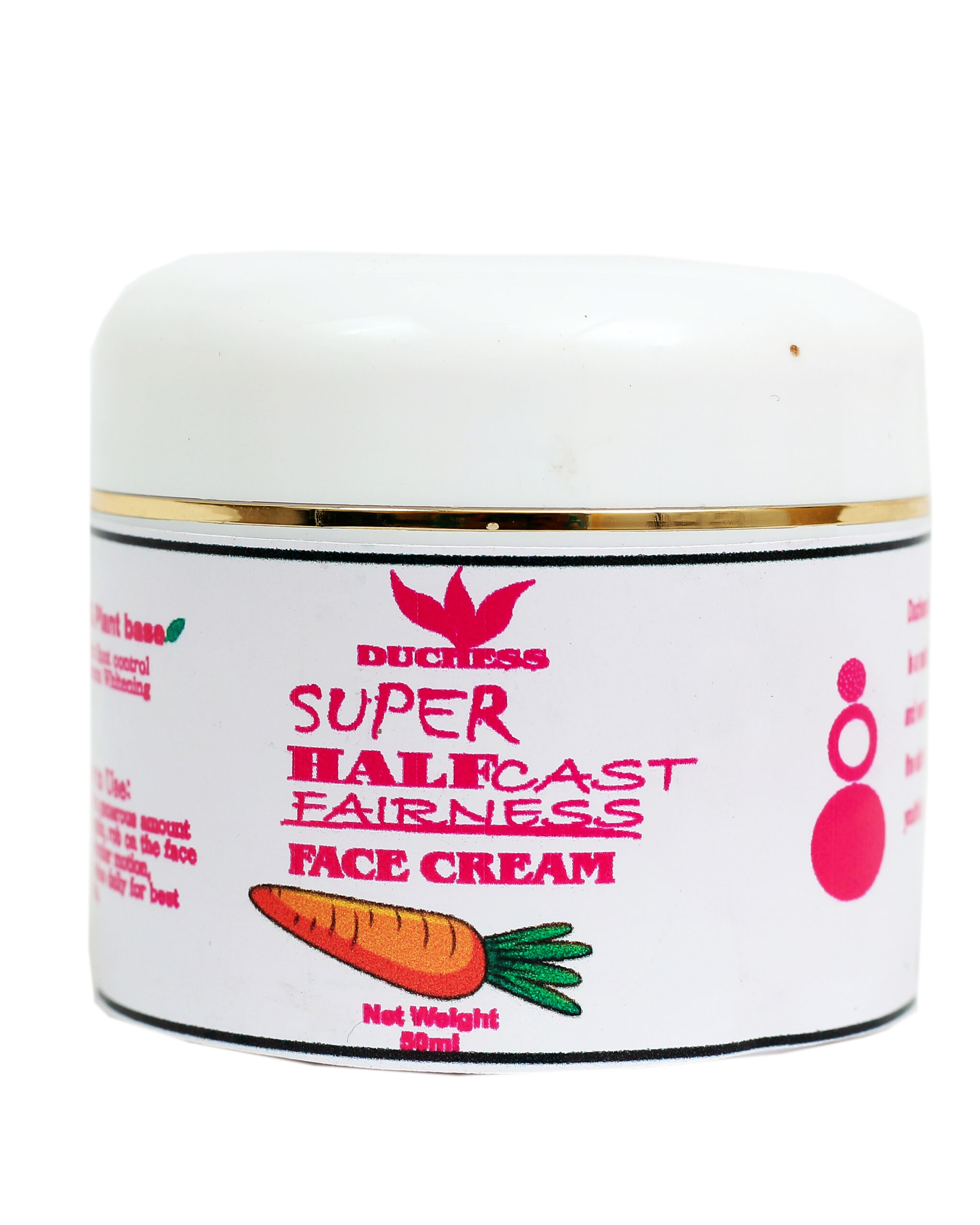 Super Half Cast Face Cream Duchess Skincare